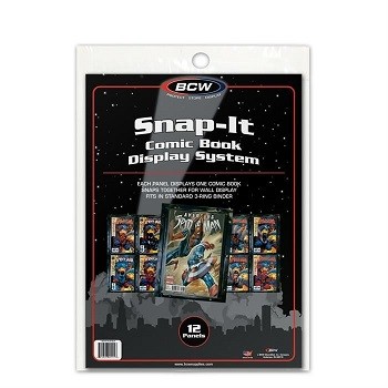 BCW Snap-It Comic Book Display System (12 ct.)