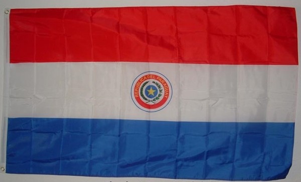 Flagge Paraguay 90 x 150 cm