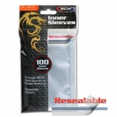 BCW Resealable Inner Sleeves (100 ct) Box (10 ct) BCW Resealable Inner Sleeves (100 ct) Box (10 ct)