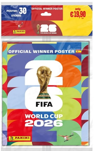 2026 FIFA World Cup Sticker Gewinner Set DE