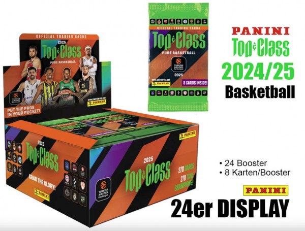 2024-25 Top Class Euro League Basketball Booster