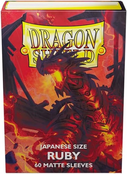 Dragon Shield Jap.anese Sleeves Matte Ruby (60ct)