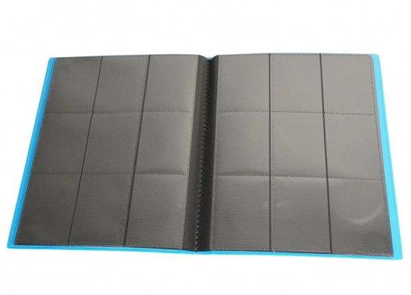 Collectors Concept 9 Pocket Binder Elastic Blue