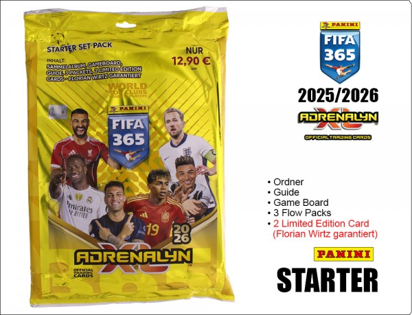 2025/26 FIFA 365 Adrenalyn XL TC Starter DE