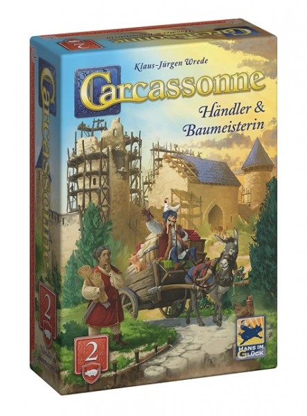 Carcassonne - Händler & Baumeisterin