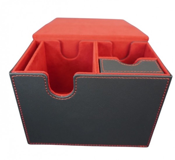 Collectors Concept Deck Box Side Window 160+ Black