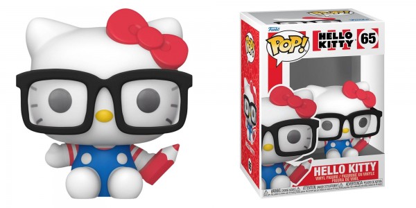 POP - Hello Kitty - Nerd Hello Kitty with Glasses