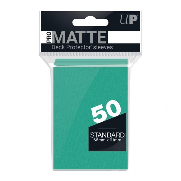 UP Pro-Matte Sleeves aqua/türkis (50 ct.)