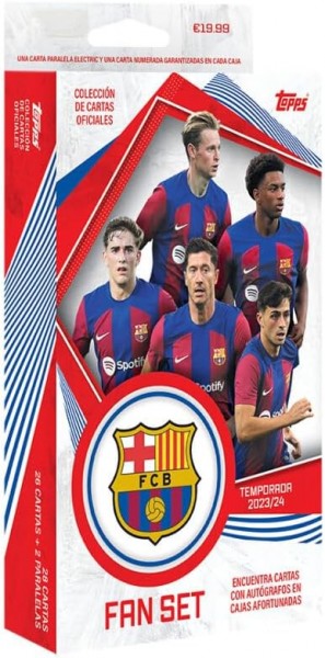 2023-24 Topps FC Barcelona Fan Set