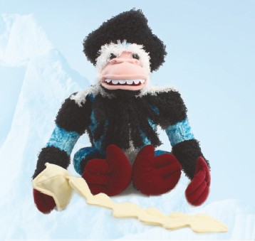 Ice Age 4 "Captain Gutt" 13 cm Plush-Schlüsselanh.