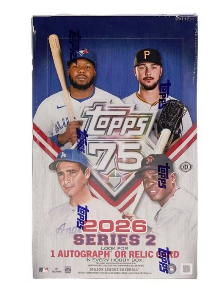 2026 MLB Topps Series II Hobby Box