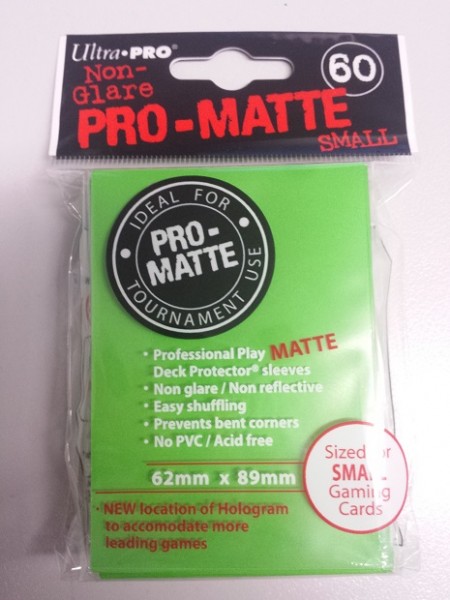 UP Pro-Matte Sleeves Japan lime green (60 ct.)
