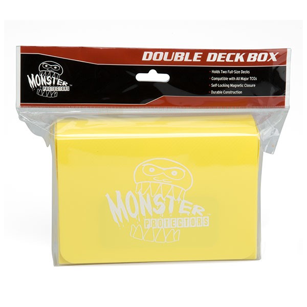 Monster Magnetic Double Deck Box Yellow
