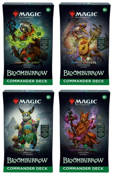Magic Bloomburrow Commander Deck EN