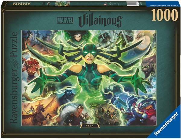 Marvel Villainous - Hela Puzzle 1000 Teile