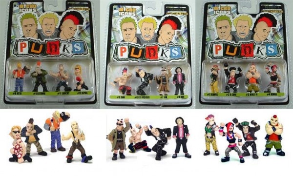 Micro Icons - PUNKS 4-Figuren Set (3 ct.)