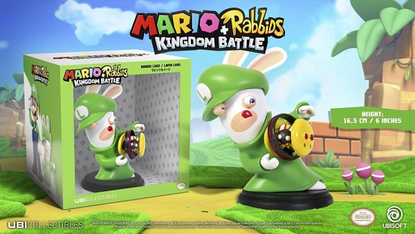 Mario + Rabbids Kingdom Battle: Rabbid Luigi 16 cm