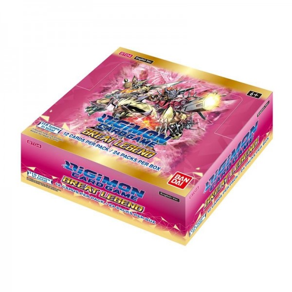 Digimon Card Game - Great Legend BT04 Booster EN