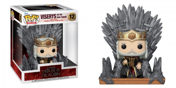 POP Deluxe - House of Dragon - Viserys on Throne