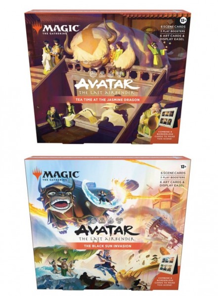 Magic Avatar The Last Airbender Scene Box 4ct EN