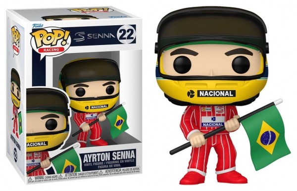 POP - Formula One/Formel Eins -Ayrton Senna Helmet