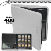BCW Zipper-Z-Folio 12-Pocket LX Portfolio White BCW Zipper-Z-Folio 12-Pocket LX Portfolio White