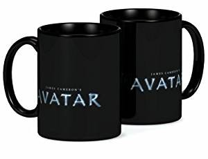 AVATAR - Black Mug/Tasse with Logo