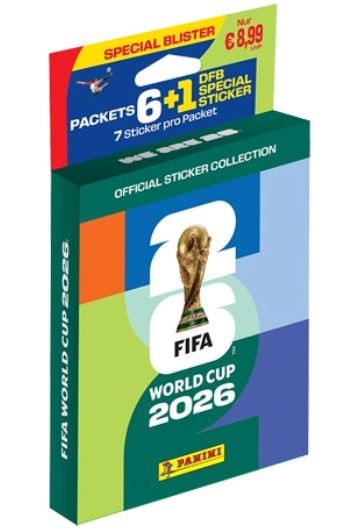 2026 FIFA World Cup Sticker Eco Blister