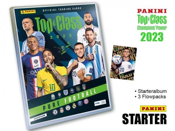 Panini Top Class Soccer 2023 Tradingcard Starter