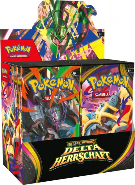 Pokémon Cards ME06 Delta Herrschaft 36er Boost. DE