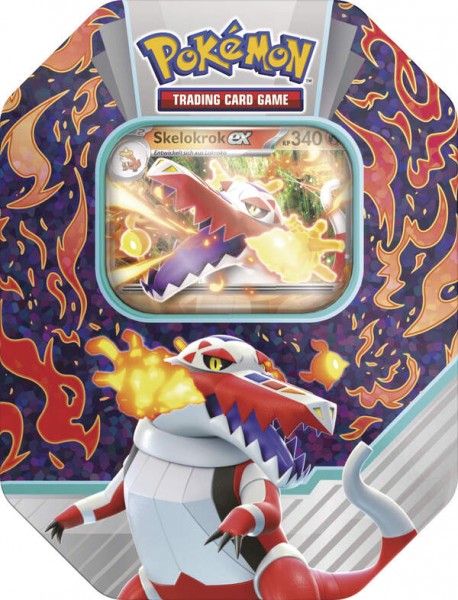 Pokémon Cards Tin Box #110 Skelokrok EX DE