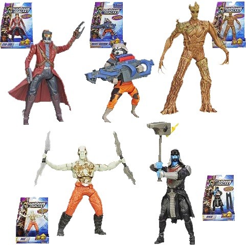 Guardians of the Galaxy Rapid Revealers Fig.(6 ct)