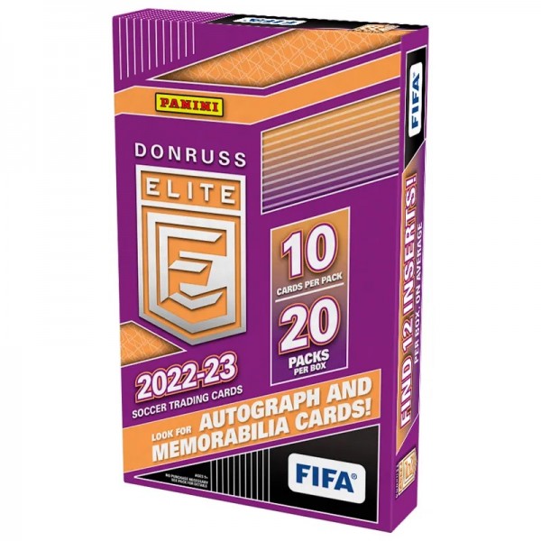 2022-23 Donruss Elite FIFA Trading Cards Retailbox