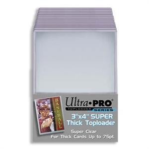 UP Topload 3 x 4" (Thicker Cards 75pt) (25 ct.)