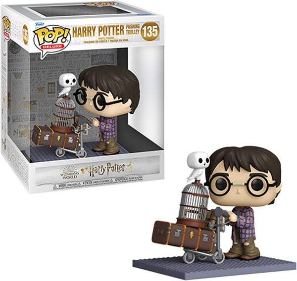 POP - Harry Potter - Harry Pushing Trolly DELUXE