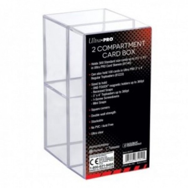 UP Two Compartment Card Box (klar)