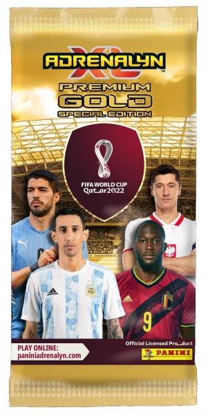 2022 FIFA WM Qatar Adrenalyn XL TC Premium Gold DE
