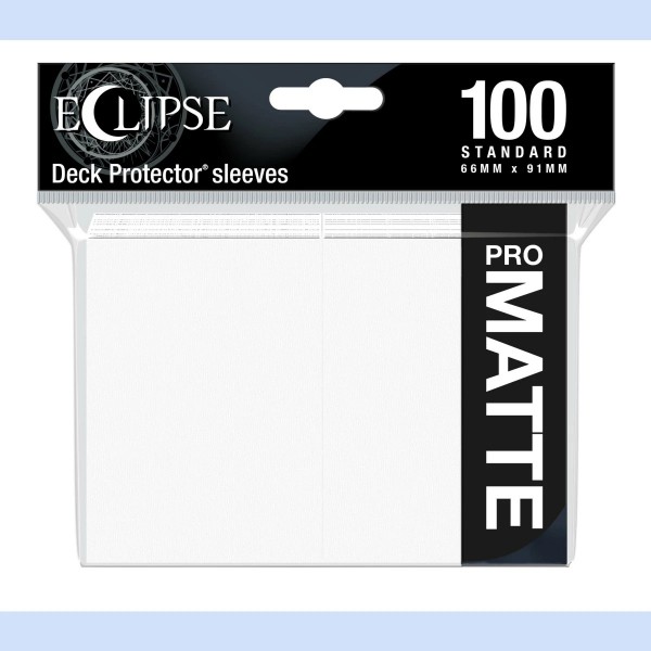 UP Deck Protector ECLIPSE Matte Artic White 100 ct