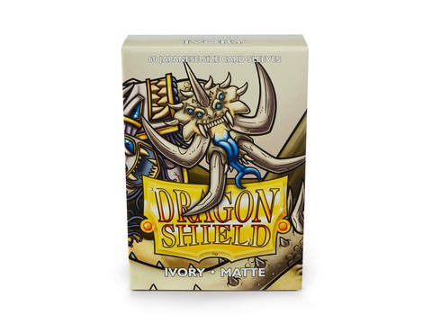 Dragon Shield Japanese Sleeves Matte Ivory (60ct)