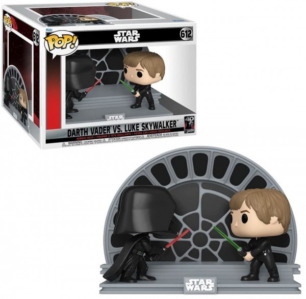 POP Moments SW 40th Darth Vader vs. Luke Skywalker