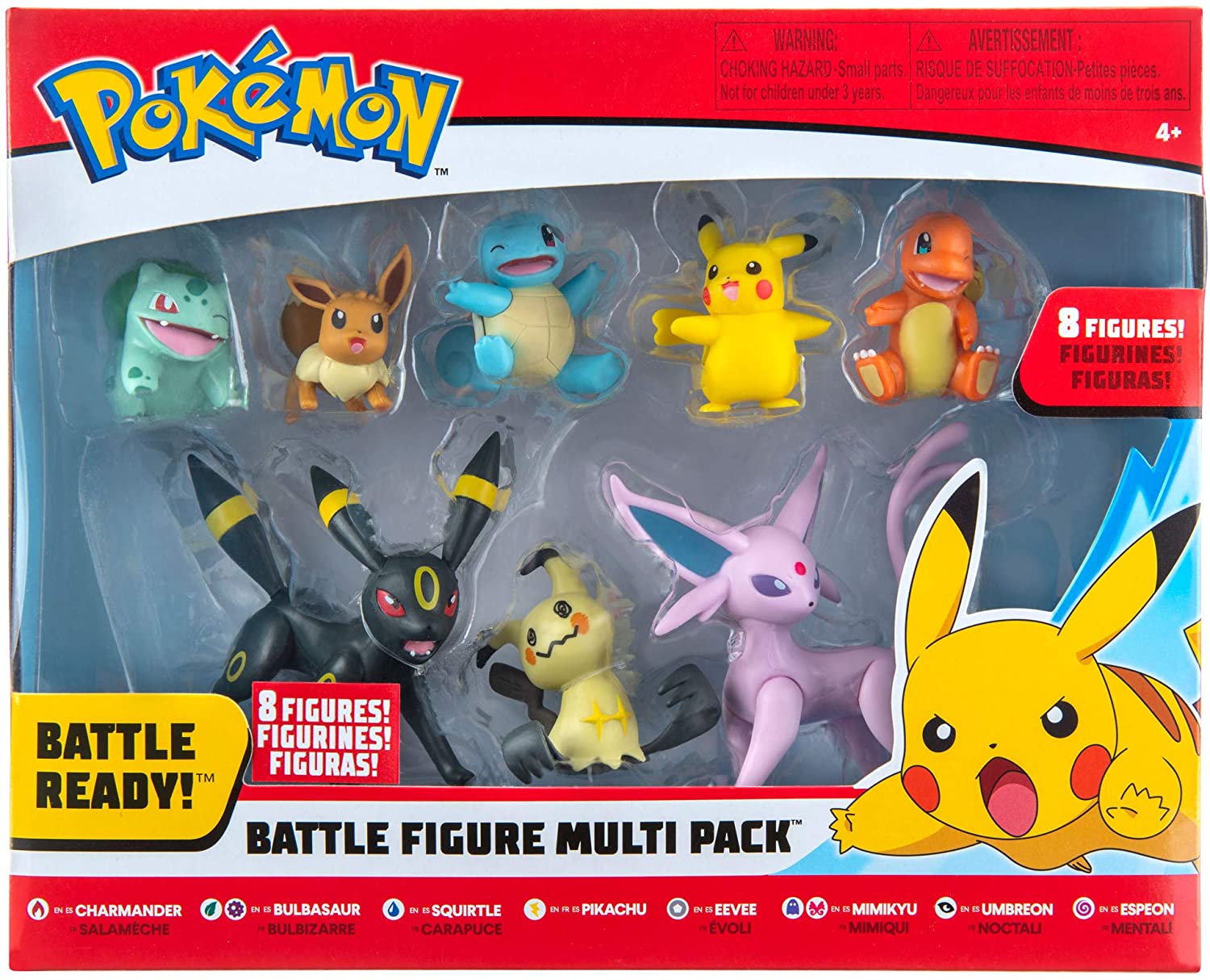 Pokemon Battle Figuren W6 1er & 2er Pack  Set Einzel oder SparPack 6er NEU 