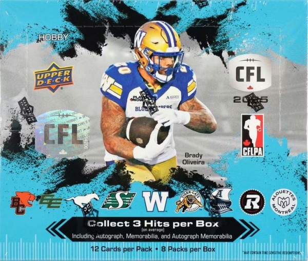 2025 CFL (Canadian Football League) (Hobby)