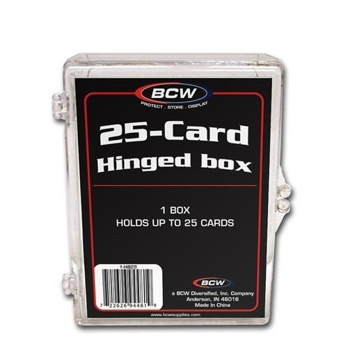 BCW Plastikkasten für 25 Karten