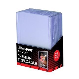 UP Topload 3 x 4" Premium Clear (25 ct.)