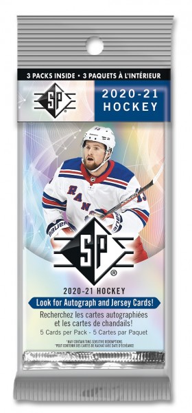 2020-21 NHL SP Hockey ( Hanger Pack)