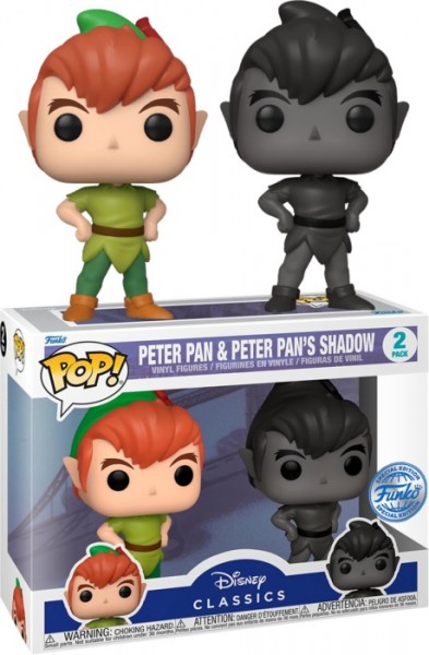 POP - Disney Peter Pan & Peter Pan´s Shadow 2-Pack