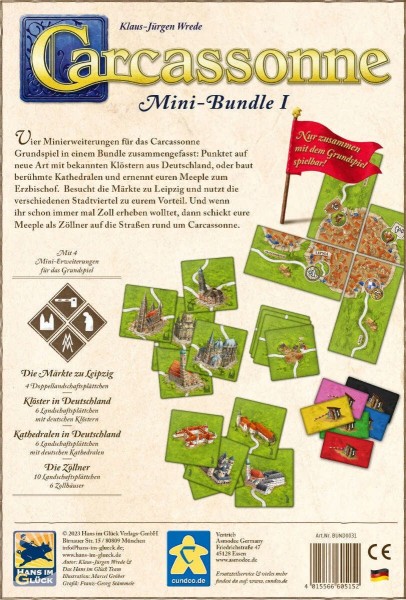 Carcassonne - Mini Bundle I