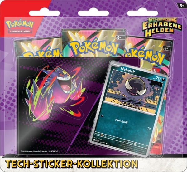 Pokémon Cards ME2.5 Erhabene Helden Techst.12ct.DE