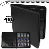 BCW Zipper-Z-Folio 12-Pocket LX Portfolio Black BCW Zipper-Z-Folio 12-Pocket LX Portfolio Black