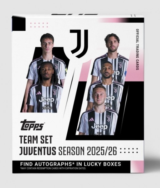2025-26 Topps Juventus Team Set